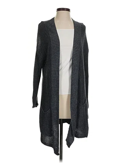 Pre-owned American Eagle Outfitters Cardigan Sweater In Gray