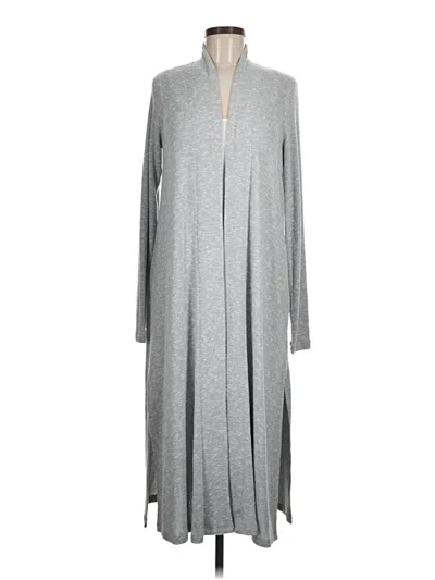 Pre-owned American Eagle Outfitters Cardigan Sweater In Gray