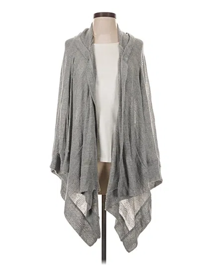 Pre-owned American Eagle Outfitters Cardigan Sweater In Gray
