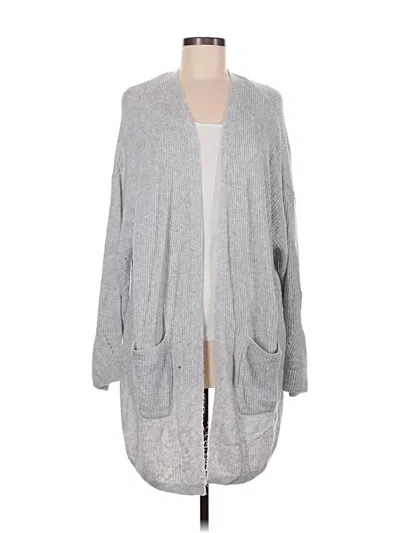 Pre-owned American Eagle Outfitters Cardigan Sweater In Gray