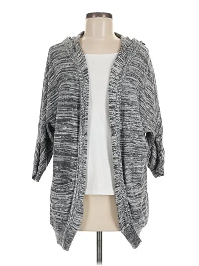 Pre-owned American Eagle Outfitters Cardigan Sweater In Gray