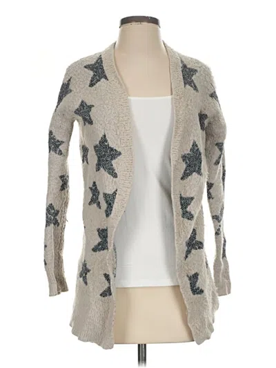 Pre-owned American Eagle Outfitters Cardigan Sweater In Gray