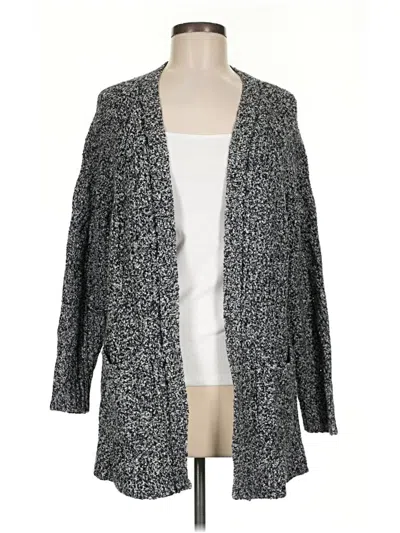 Pre-owned American Eagle Outfitters Cardigan Sweater In Gray