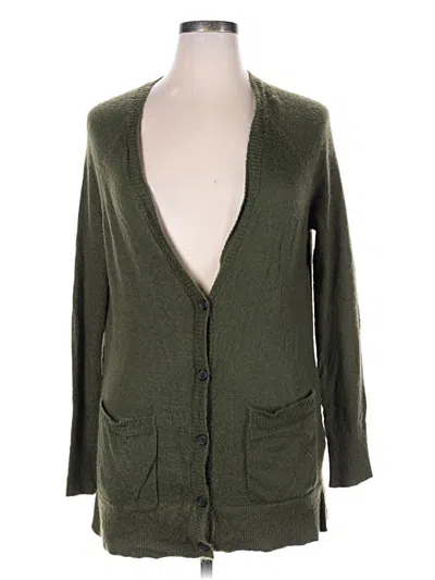 Pre-owned American Eagle Outfitters Cardigan Sweater In Green