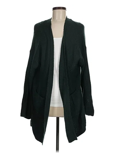 Pre-owned American Eagle Outfitters Cardigan Sweater In Green