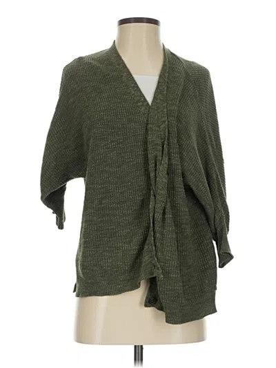 Pre-owned American Eagle Outfitters Cardigan Sweater In Green