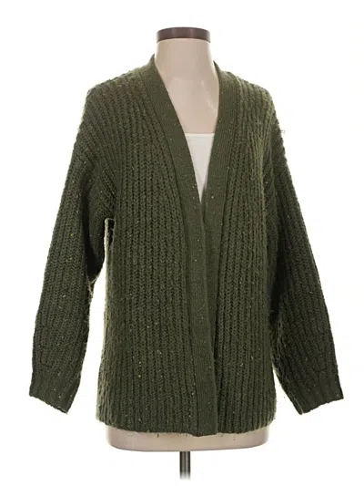 Pre-owned American Eagle Outfitters Cardigan Sweater In Green