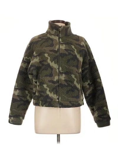 Pre-owned American Eagle Outfitters Cardigan Sweater In Green