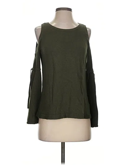 Pre-owned American Eagle Outfitters Cardigan Sweater In Green