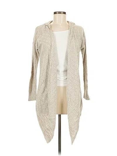 Pre-owned American Eagle Outfitters Cardigan Sweater In Ivory