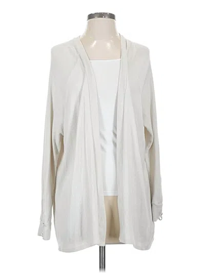Pre-owned American Eagle Outfitters Cardigan Sweater In Ivory