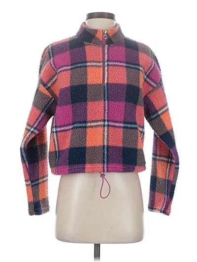 Pre-owned American Eagle Outfitters Cardigan Sweater In Purple