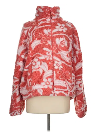 Pre-owned American Eagle Outfitters Cardigan Sweater In Red