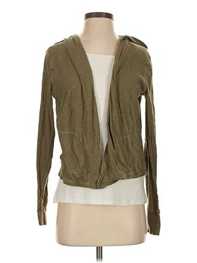 Pre-owned American Eagle Outfitters Cardigan Sweater In Tan