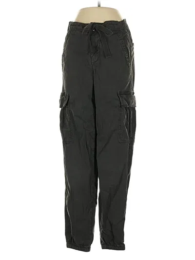 Pre-owned American Eagle Outfitters Cargo Pants In Black