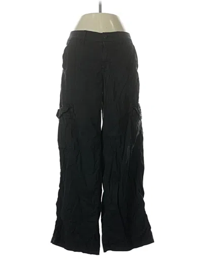 Pre-owned American Eagle Outfitters Cargo Pants In Black