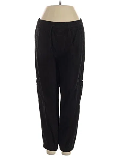 Pre-owned American Eagle Outfitters Cargo Pants In Black