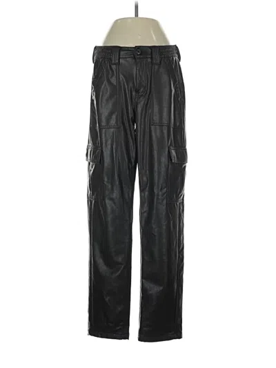 Pre-owned American Eagle Outfitters Cargo Pants In Black