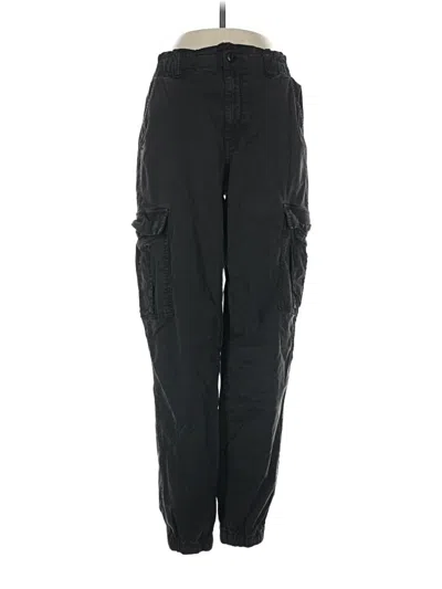 Pre-owned American Eagle Outfitters Cargo Pants In Black