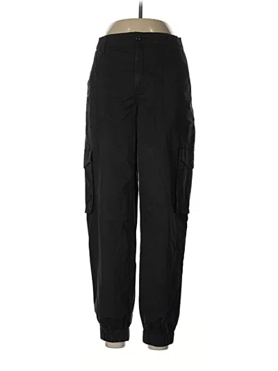 Pre-owned American Eagle Outfitters Cargo Pants In Black