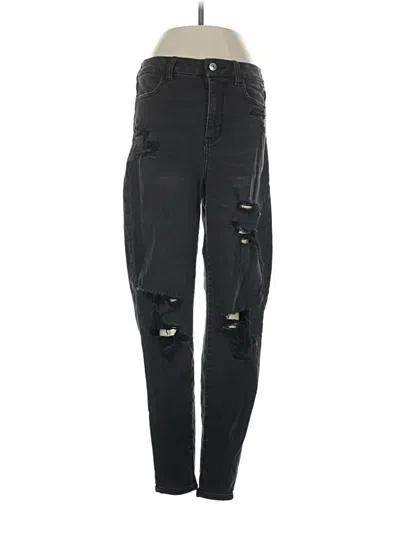 Pre-owned American Eagle Outfitters Cargo Pants In Black