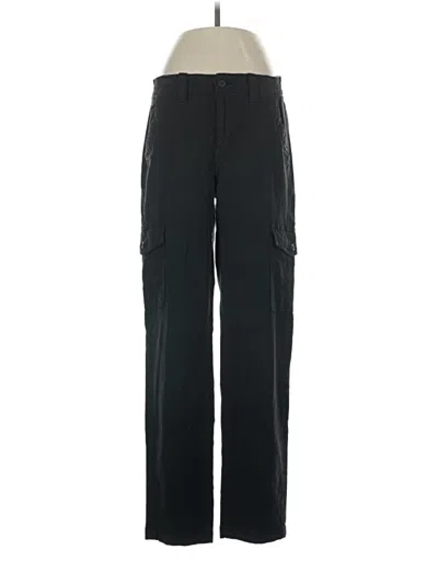 Pre-owned American Eagle Outfitters Cargo Pants In Black