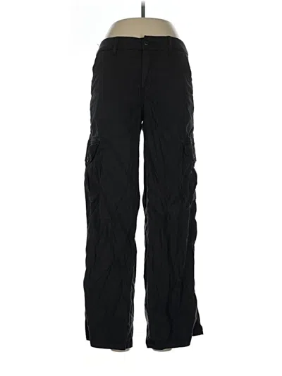 Pre-owned American Eagle Outfitters Cargo Pants In Black