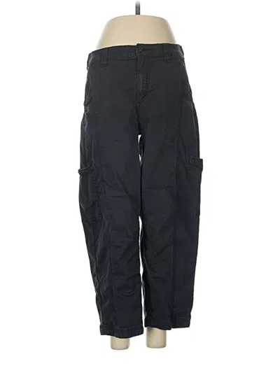 Pre-owned American Eagle Outfitters Cargo Pants In Black