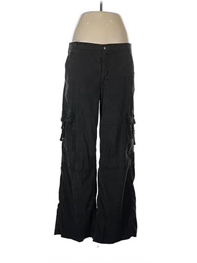 Pre-owned American Eagle Outfitters Cargo Pants In Black