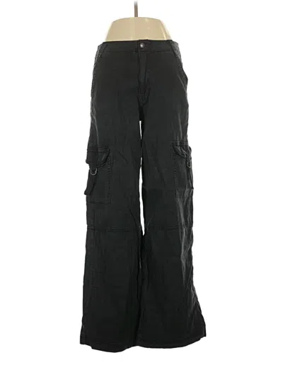 Pre-owned American Eagle Outfitters Cargo Pants In Black