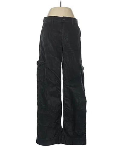 Pre-owned American Eagle Outfitters Cargo Pants In Black