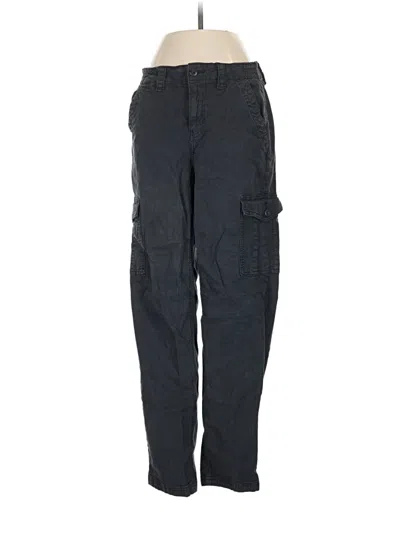 Pre-owned American Eagle Outfitters Cargo Pants In Black