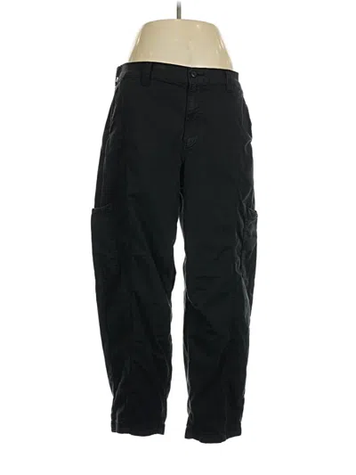 Pre-owned American Eagle Outfitters Cargo Pants In Black