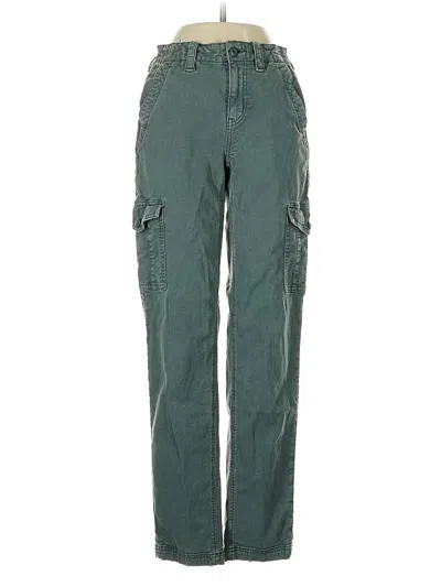 Pre-owned American Eagle Outfitters Cargo Pants In Blue