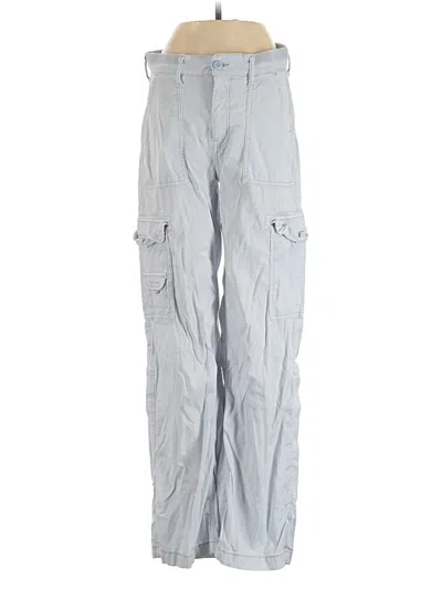 Pre-owned American Eagle Outfitters Cargo Pants In Blue