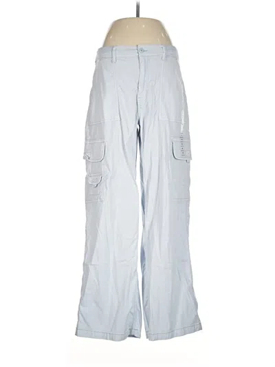 Pre-owned American Eagle Outfitters Cargo Pants In Blue