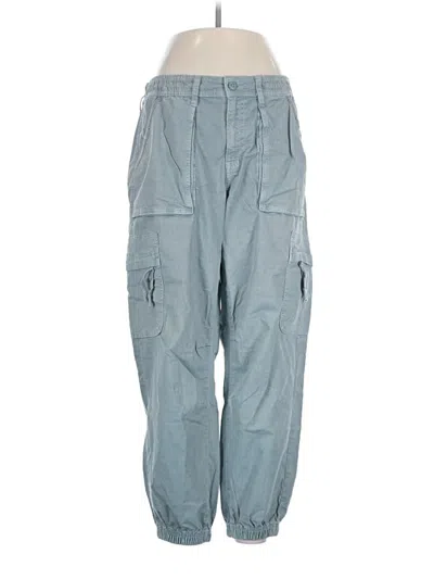 Pre-owned American Eagle Outfitters Cargo Pants In Blue