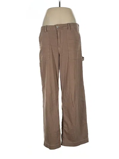 Pre-owned American Eagle Outfitters Cargo Pants In Brown