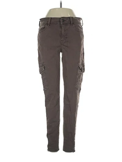 Pre-owned American Eagle Outfitters Cargo Pants In Brown