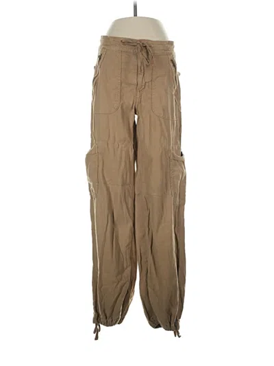 Pre-owned American Eagle Outfitters Cargo Pants In Brown