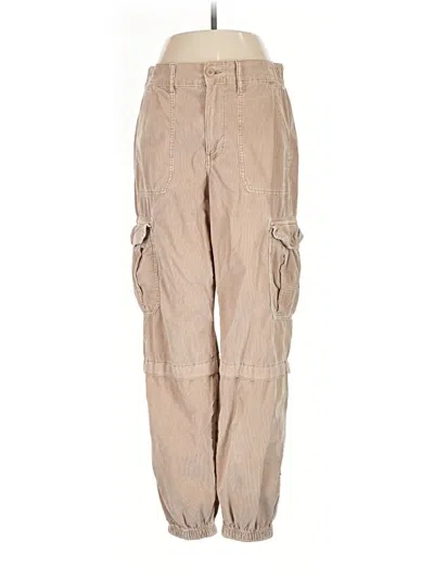 Pre-owned American Eagle Outfitters Cargo Pants In Brown