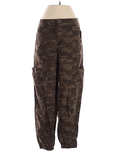 Pre-owned American Eagle Outfitters Cargo Pants In Brown