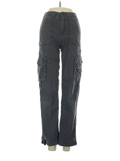 Pre-owned American Eagle Outfitters Cargo Pants In Gray