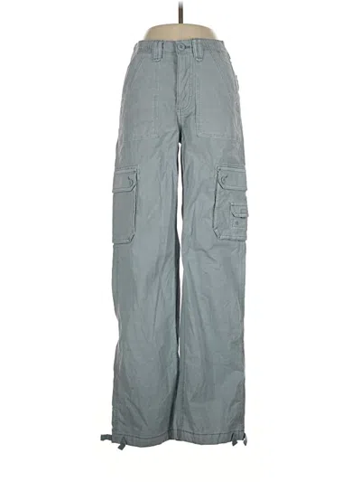 Pre-owned American Eagle Outfitters Cargo Pants In Gray