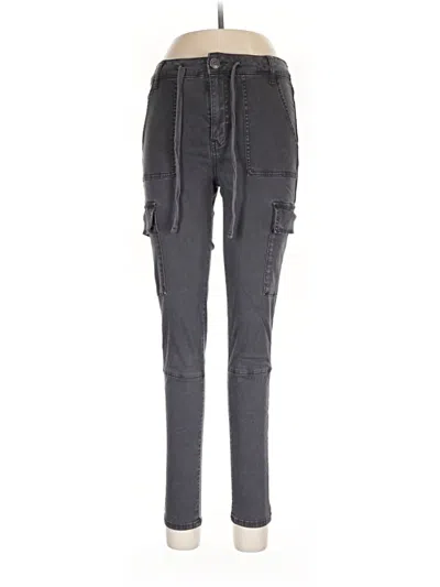 Pre-owned American Eagle Outfitters Cargo Pants In Gray