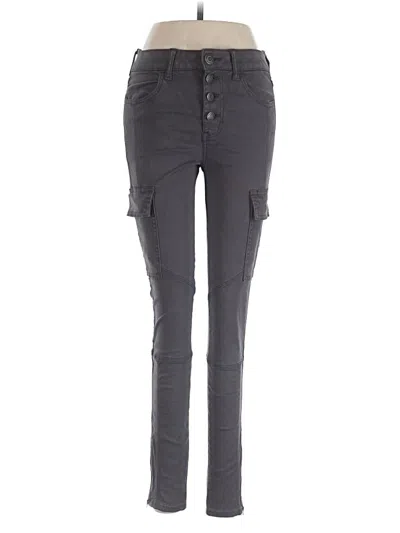 Pre-owned American Eagle Outfitters Cargo Pants In Gray