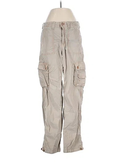 Pre-owned American Eagle Outfitters Cargo Pants In Gray