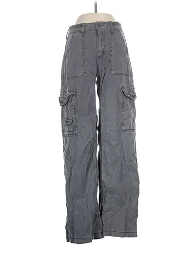 Pre-owned American Eagle Outfitters Cargo Pants In Gray