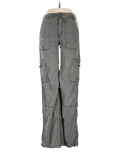 Pre-owned American Eagle Outfitters Cargo Pants In Gray