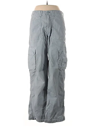 Pre-owned American Eagle Outfitters Cargo Pants In Gray